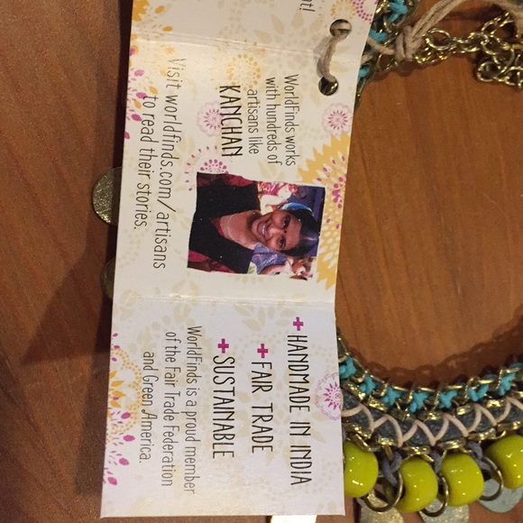 Handmade, fair trade new necklace - Picture 4 of 6